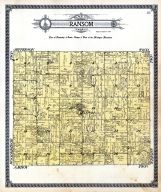 Ransom Township, Hillsdale County 1916 Published by Standard Map Company
